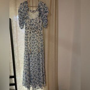 Off the shoulder floral dress